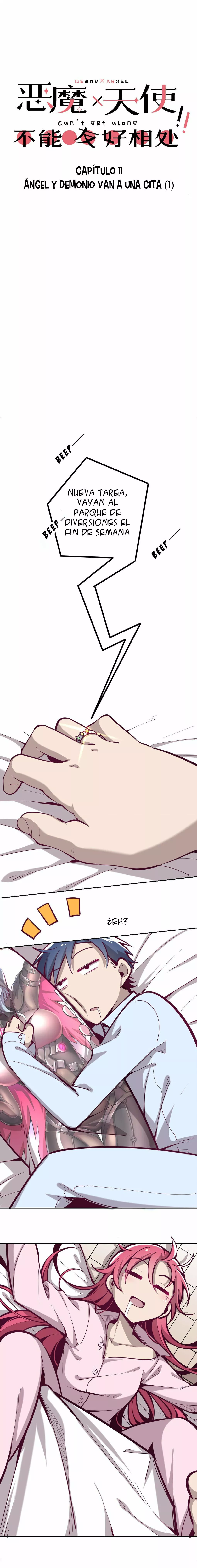 Demon X Angel No Pueden Llevarse Bien Capítulo 11 - Página 2