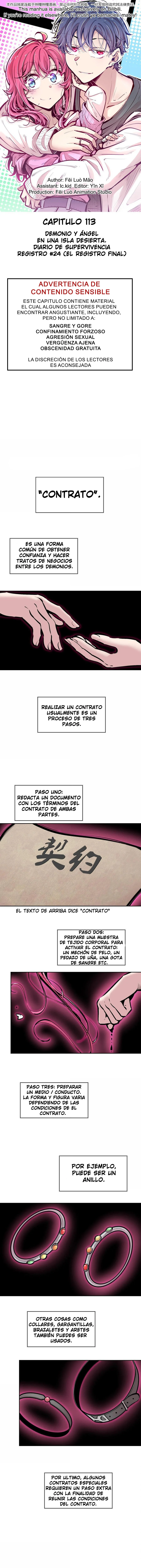 Demon X Angel No Pueden Llevarse Bien Capítulo 113 - Página 1