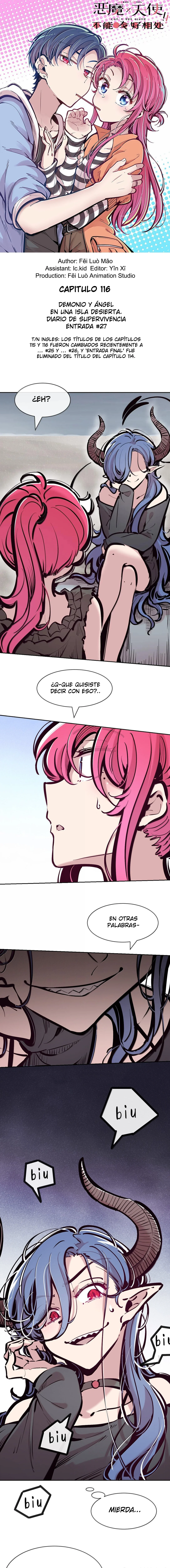 Demon X Angel No Pueden Llevarse Bien Capítulo 116 - Página 1