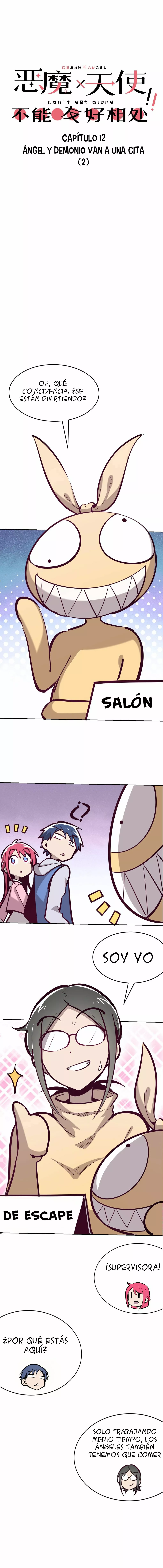 Demon X Angel No Pueden Llevarse Bien Capítulo 12 - Página 2
