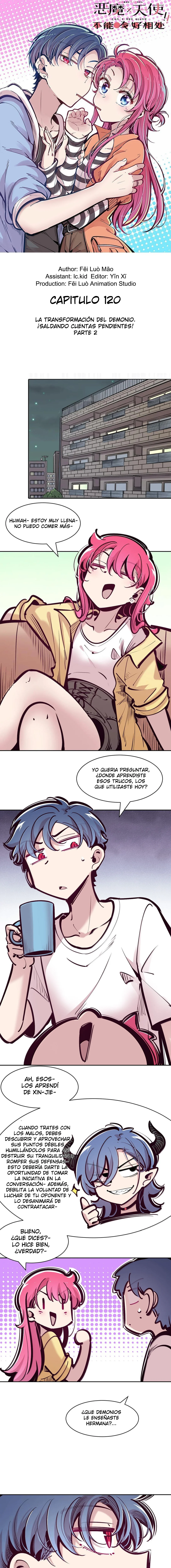 Demon X Angel No Pueden Llevarse Bien Capítulo 120 - Página 1