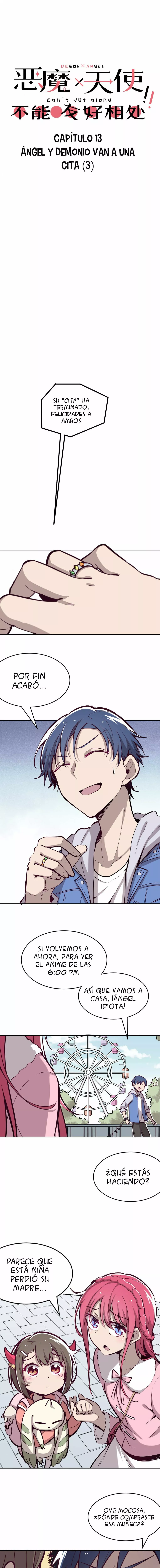 Demon X Angel No Pueden Llevarse Bien Capítulo 13 - Página 2