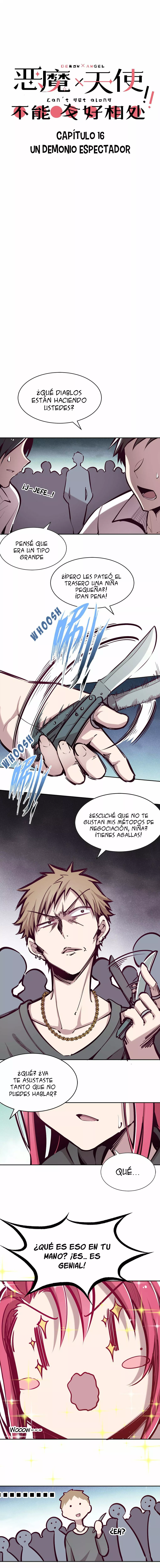 Demon X Angel No Pueden Llevarse Bien Capítulo 16 - Página 2