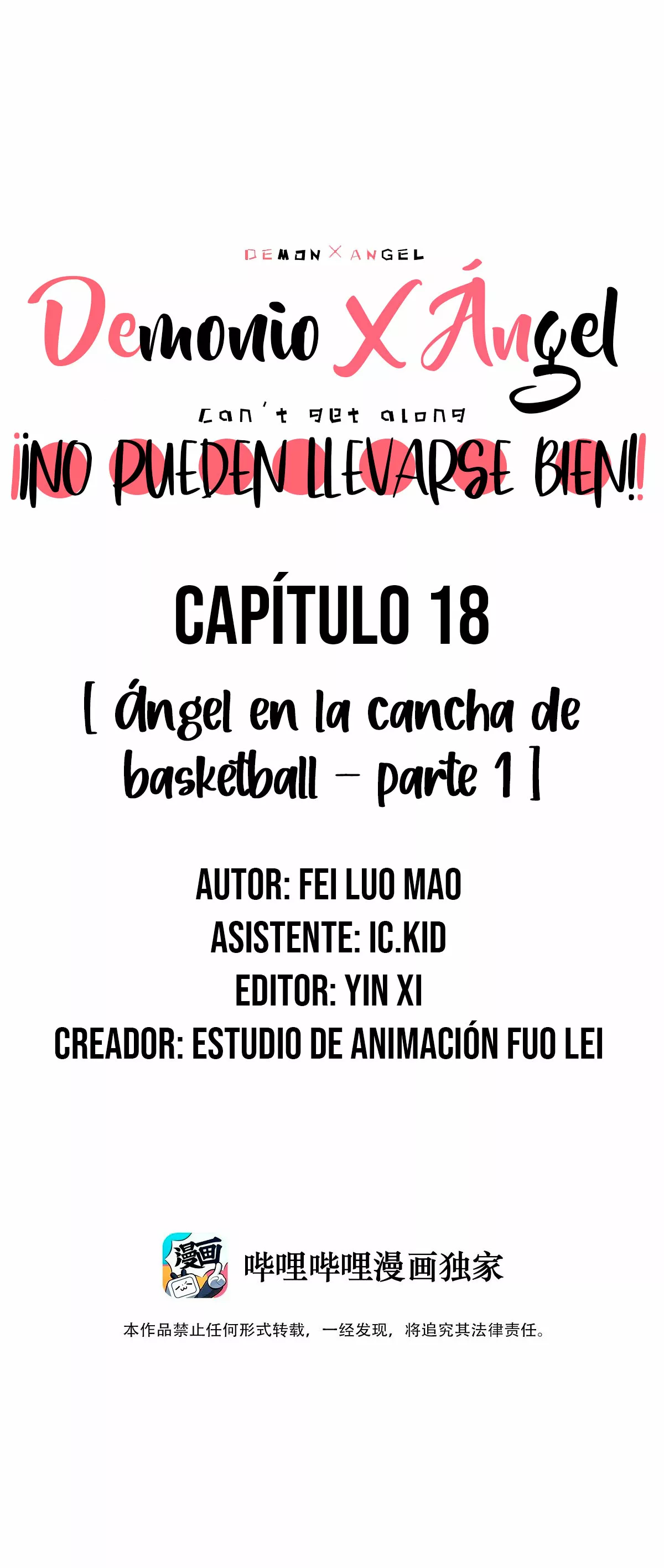 Demon X Angel No Pueden Llevarse Bien Capítulo 18 - Página 3