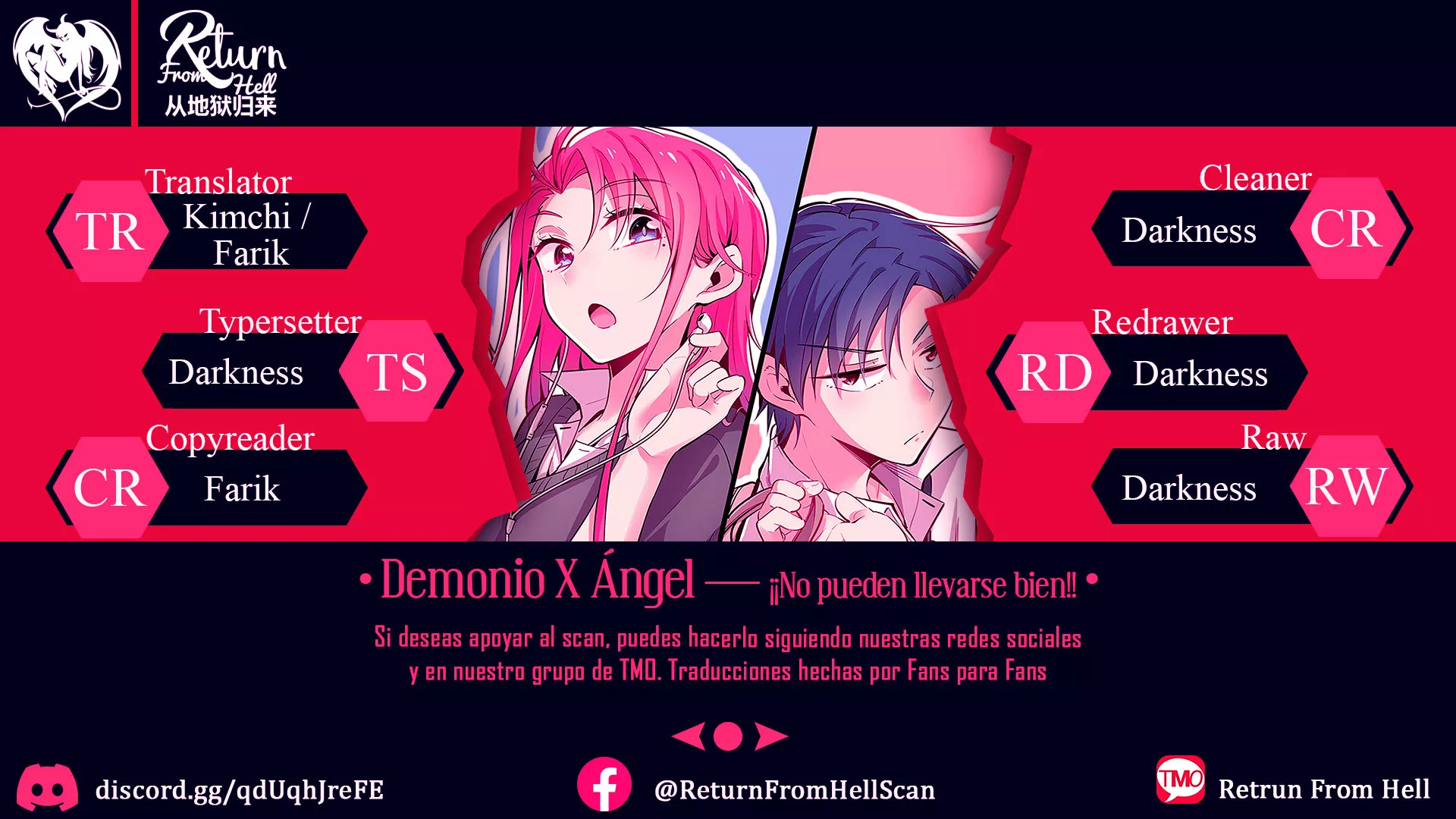 Demon X Angel No Pueden Llevarse Bien Capítulo 19 - Página 1