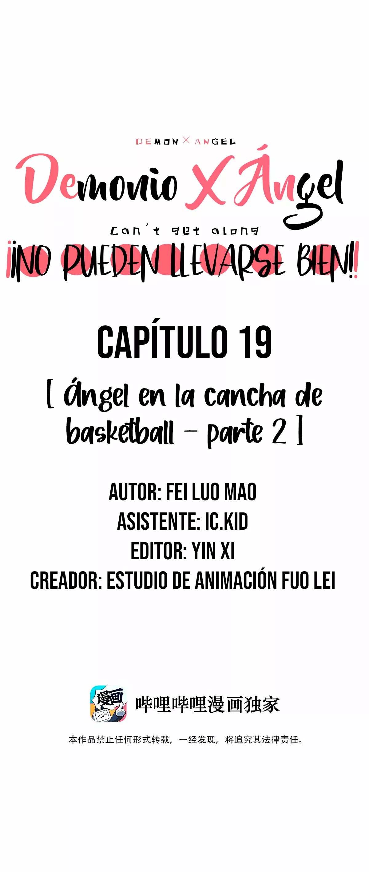 Demon X Angel No Pueden Llevarse Bien Capítulo 19 - Página 3