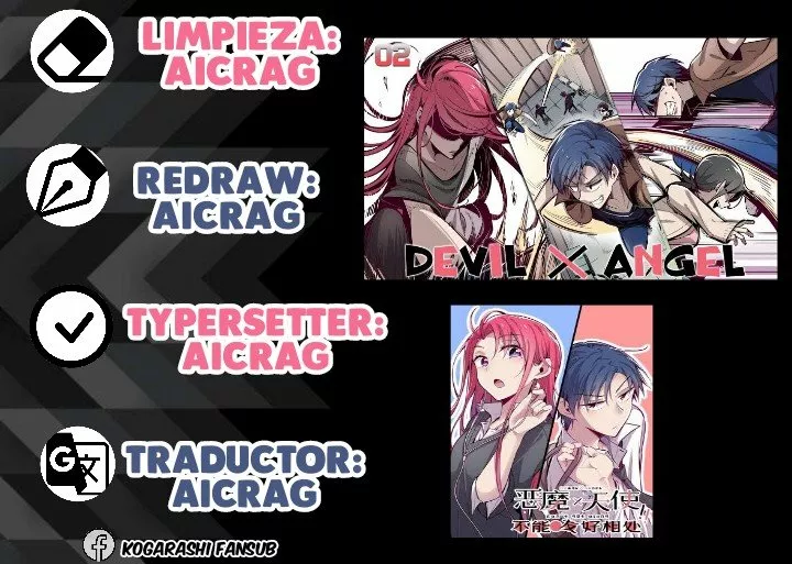Demon X Angel No Pueden Llevarse Bien Capítulo 2 - Página 1