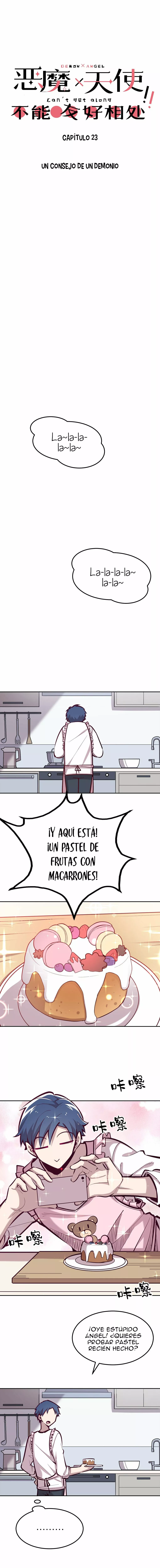 Demon X Angel No Pueden Llevarse Bien Capítulo 23 - Página 2