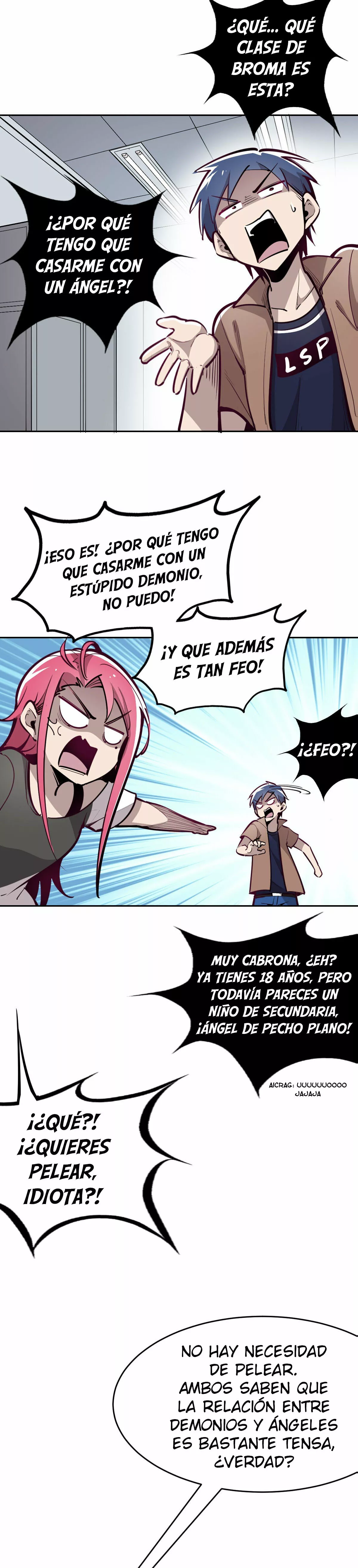 Demon X Angel No Pueden Llevarse Bien Capítulo 3 - Página 10