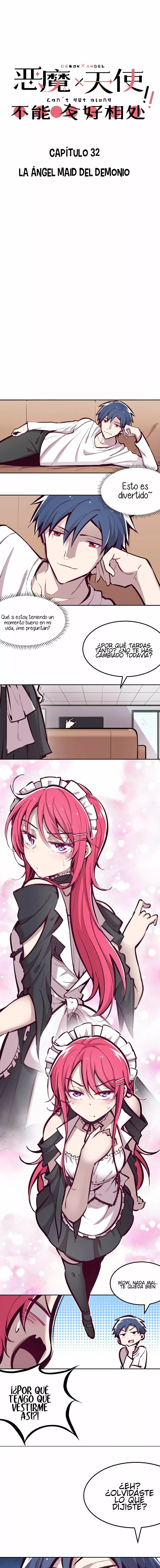 Demon X Angel No Pueden Llevarse Bien Capítulo 32 - Página 2