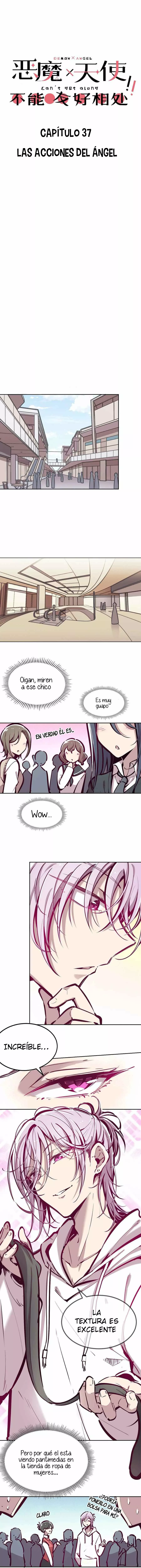 Demon X Angel No Pueden Llevarse Bien Capítulo 37 - Página 2