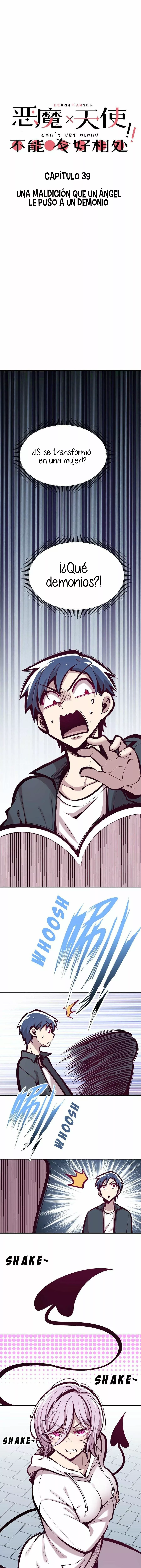 Demon X Angel No Pueden Llevarse Bien Capítulo 39 - Página 2