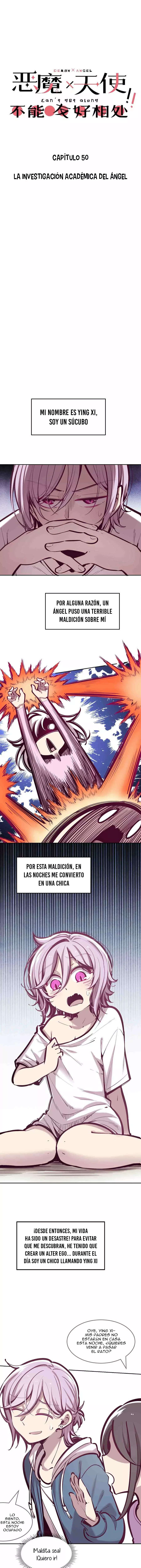 Demon X Angel No Pueden Llevarse Bien Capítulo 50 - Página 2