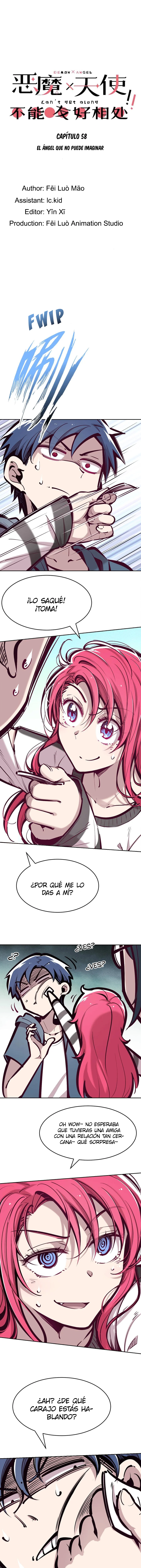 Demon X Angel No Pueden Llevarse Bien Capítulo 58 - Página 2