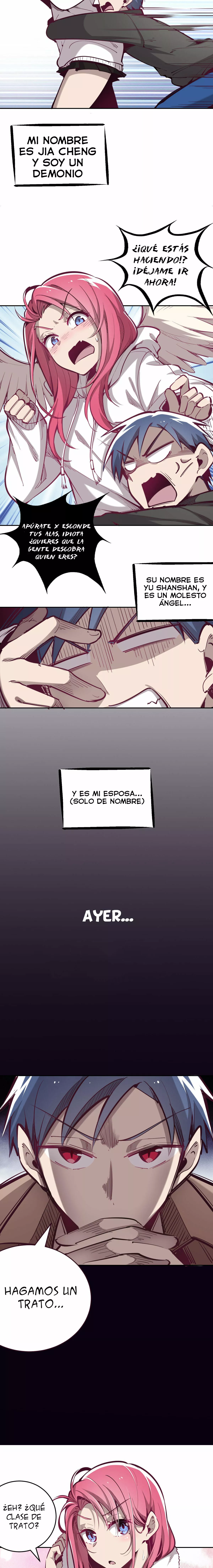 Demon X Angel No Pueden Llevarse Bien Capítulo 6 - Página 4