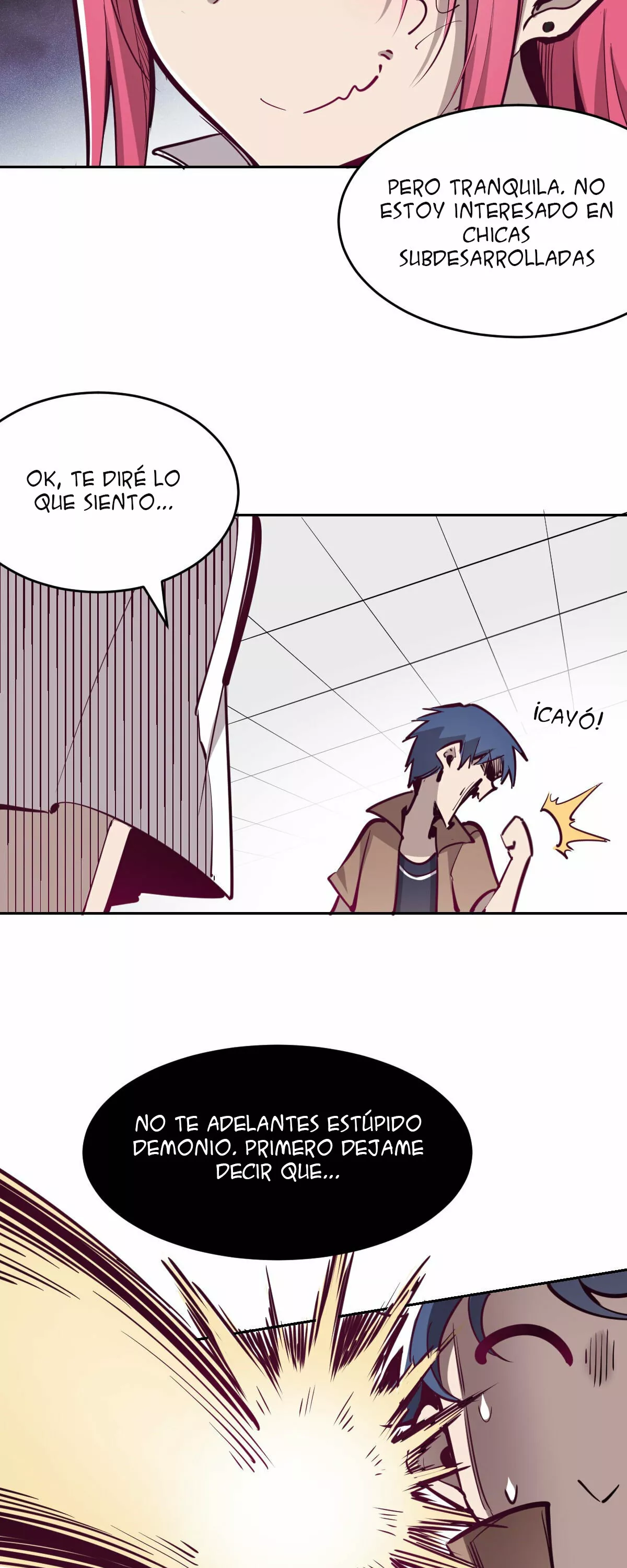 Demon X Angel No Pueden Llevarse Bien Capítulo 6 - Página 8