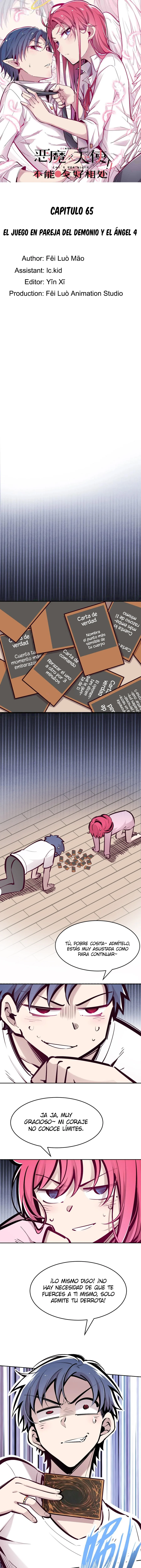 Demon X Angel No Pueden Llevarse Bien Capítulo 65 - Página 2