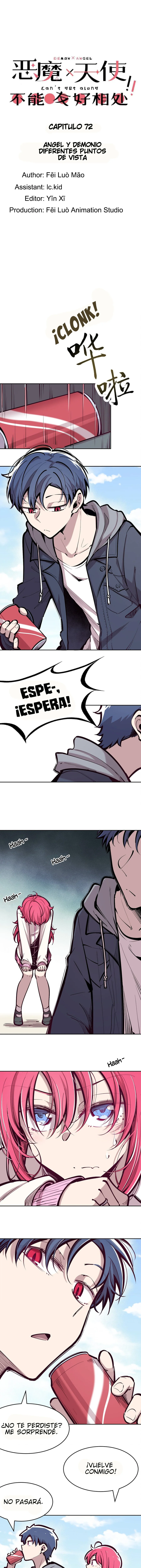 Demon X Angel No Pueden Llevarse Bien Capítulo 72 - Página 1