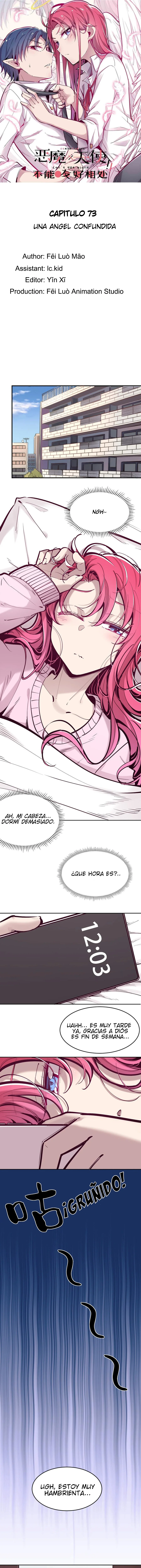 Demon X Angel No Pueden Llevarse Bien Capítulo 73 - Página 1