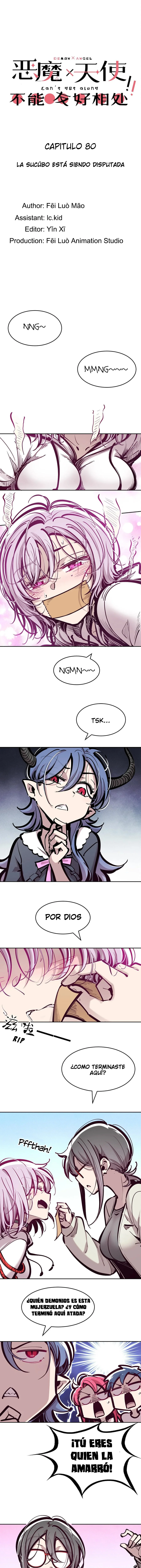 Demon X Angel No Pueden Llevarse Bien Capítulo 80 - Página 1
