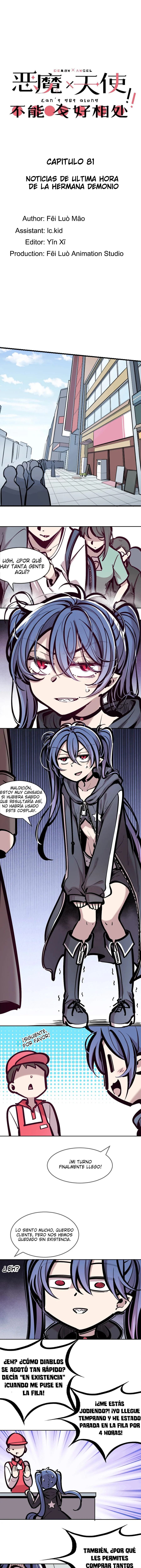 Demon X Angel No Pueden Llevarse Bien Capítulo 81 - Página 1