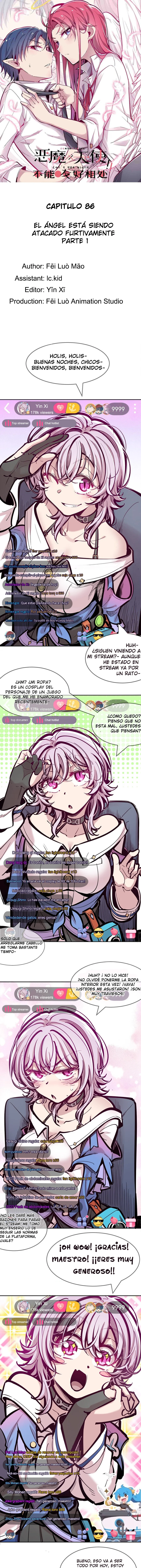 Demon X Angel No Pueden Llevarse Bien Capítulo 86 - Página 1