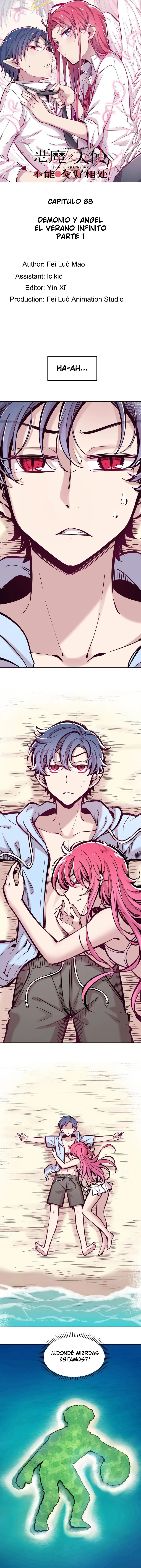 Demon X Angel No Pueden Llevarse Bien Capítulo 88 - Página 1