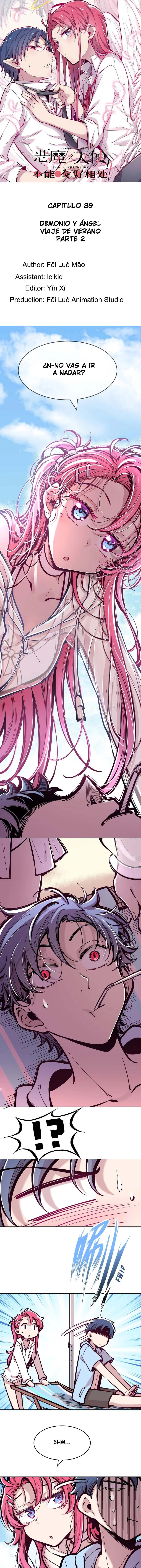 Demon X Angel No Pueden Llevarse Bien Capítulo 89 - Página 1