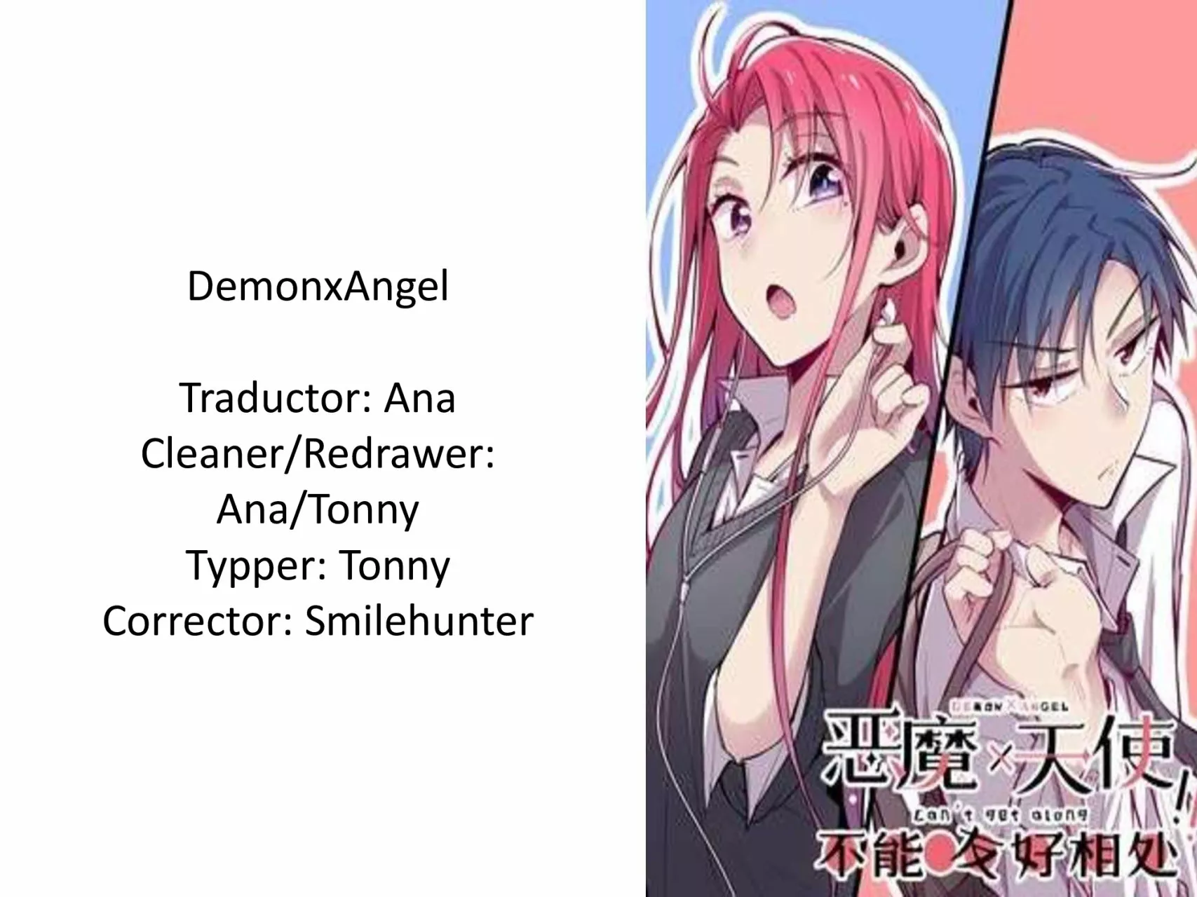 Demon X Angel No Pueden Llevarse Bien Capítulo 9 - Página 1