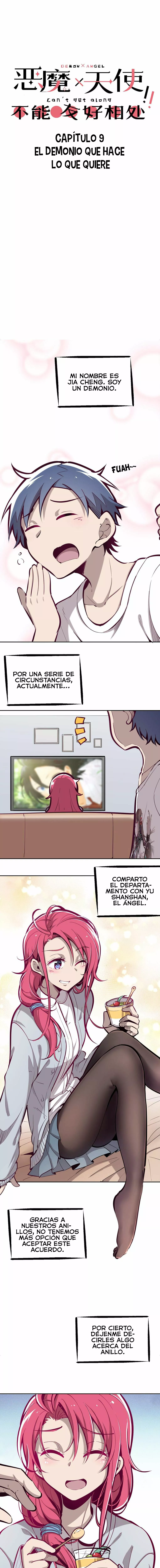Demon X Angel No Pueden Llevarse Bien Capítulo 9 - Página 2