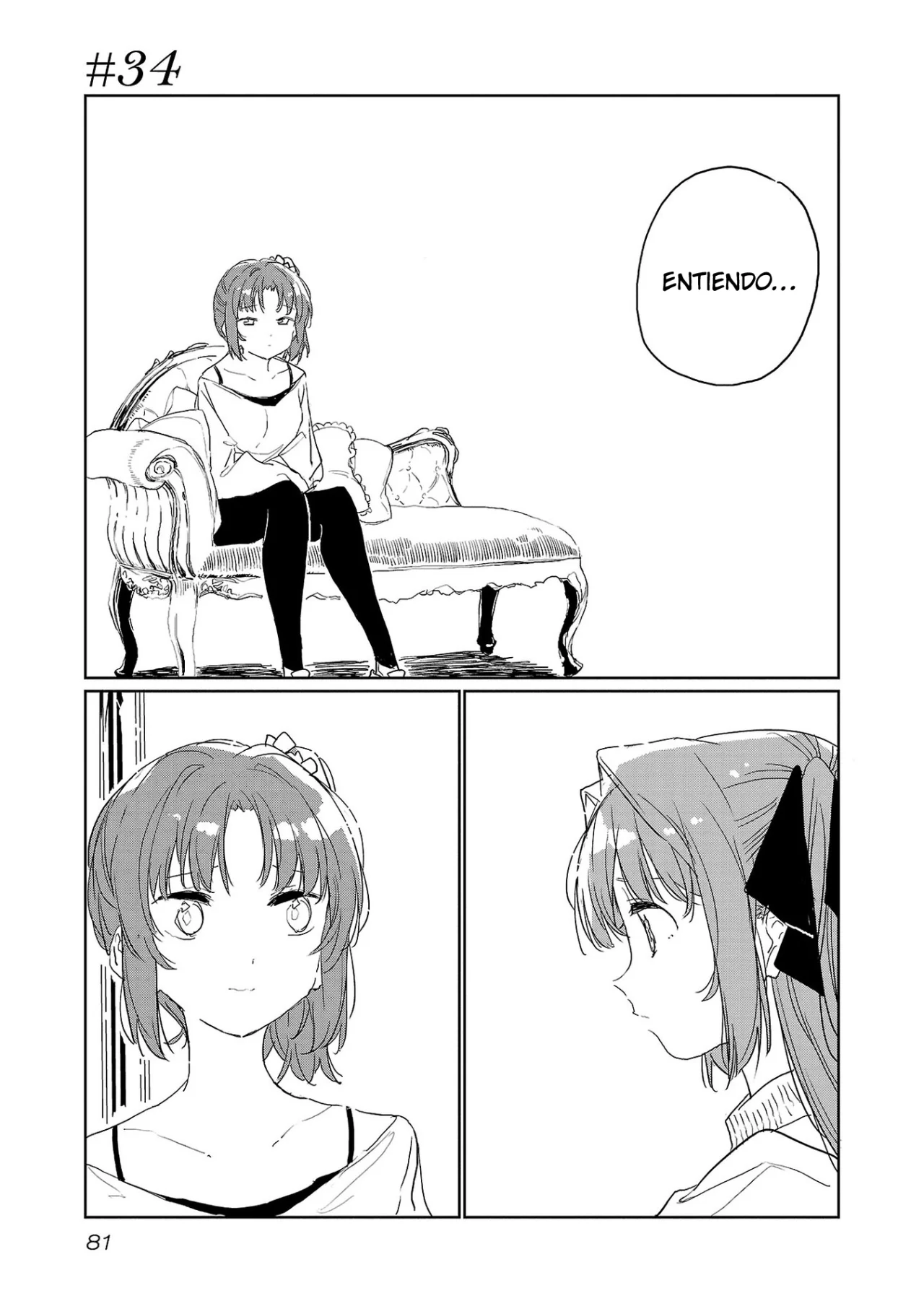 Kamiina Botan, Yoeru Sugata Wa Yuri No Hana Capítulo 34 - Página 2