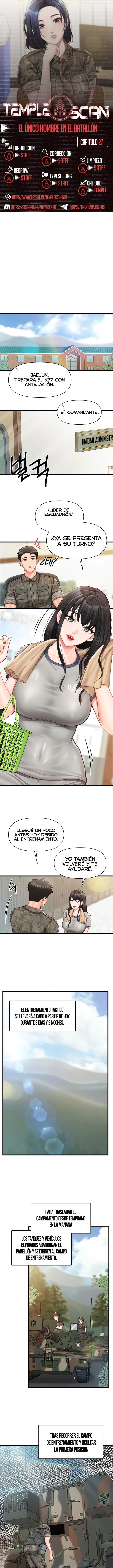 El único hombre en la unidad militar Capítulo 27 - Página 1