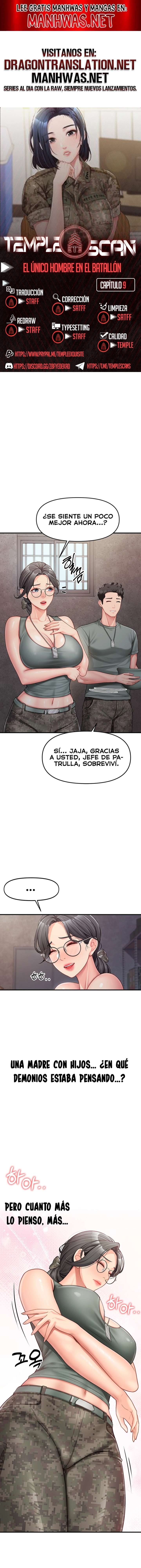 El único hombre en la unidad militar Capítulo 9 - Página 1